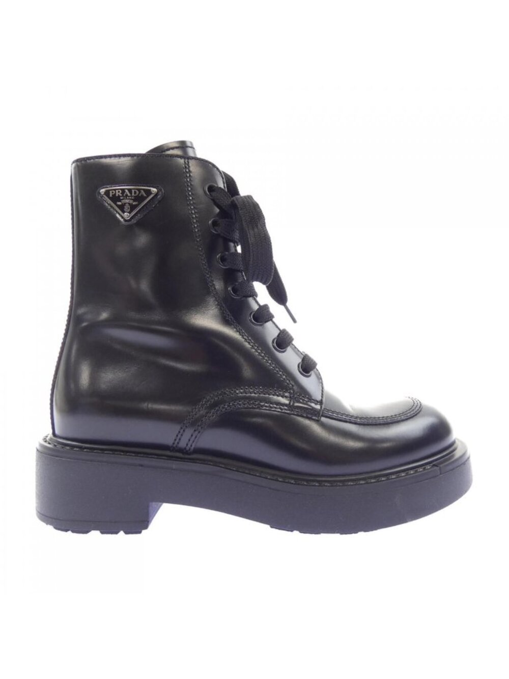 Prada Triangle Logo Boots